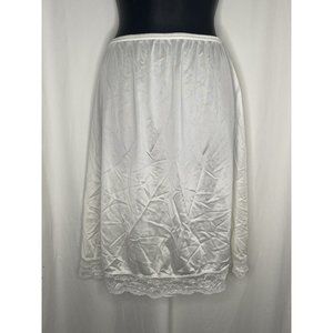 Impulse Womens White Size Medium Half Slip
